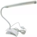 Ver imagem 1 de Abajur Luminária Mesa Led Bivolt Quarto Sala Estudo Trabalho Garra Fina P