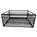 Ver imagem 3 de Lixeira de Rua em Aço Área Externa Lixeira de Calçada Cesto de Lixo Grande Resistente