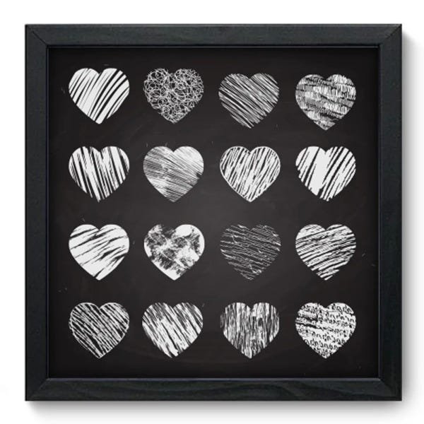 Quadro Decorativo - Giz - 032qdop - 1