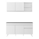Ver imagem 7 de Armário de Cozinha Compacta Veneza Multimóveis Mp2079.891 Branco