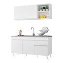 Ver imagem 3 de Armário de Cozinha Compacta Veneza Multimóveis Mp2079.891 Branco