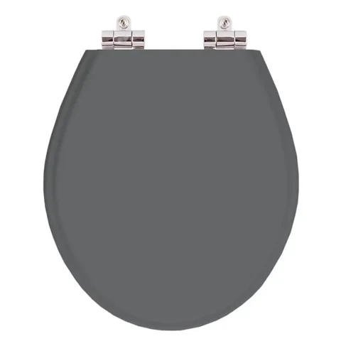 Assento Sanitário Soft Close Oval Quartzo (Cinza Escuro) para vaso Ideal Standard