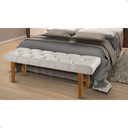 Ver imagem 3 de Puff Recamier Quarto Sala 90 Cm Solteiro Banqueta Decoração Penteadeira Pés Palito Retrô Vintage