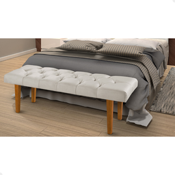 Recamier Puff Estofado para Quarto Closet Banqueta Decoração - 3