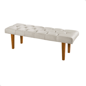 Recamier Puff Estofado para Quarto Closet Banqueta Decoração