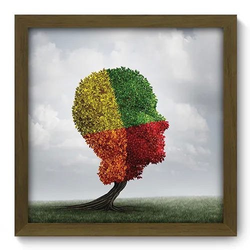 Quadro Decorativo - Estações - 344qddm - 1