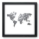 Ver imagem 1 de Quadro Decorativo - Mapa Mundi - 255qdmp