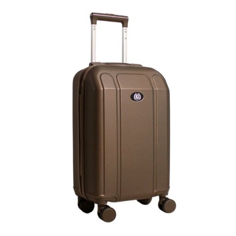 Mala de Bordo 10 Kg Abs Preta sem Expansor Continental - Ika - Coffee