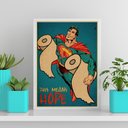 Ver imagem 1 de Quadro Divertido Decorar Banheiro 45x34cm:Madeira preta