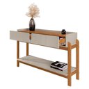 Ver imagem 5 de Kit Buffet Aparador 4 Portas 2 Gavetas Lizz Off White Cedro Dcasa