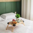 Ver imagem 6 de Mesa de Café da Manhã na Cama Dobrável Madeira - Stolf