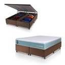 Ver mais imagens de Cama Box Baú Lagos Molas Ensacadas Queen 158x198 King House