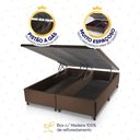 Ver imagem 5 de Cama Box Baú Lagos Molas Ensacadas Queen 158x198 King House