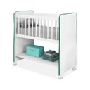 Ver imagem 1 de Mini Berço Moises Rubi com Colchão e Suporte Mosqueteiro:verde