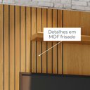 Ver imagem 7 de Rack Painel de Tv Frisado com Prateleira Ares 160cm Eras 654 Madetec