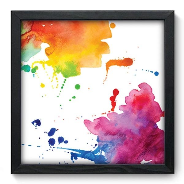 Quadro Decorativo - Tinta - 373qddp - 1