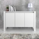 Ver mais imagens de Conjunto Escritório Completo Mesa em L Gaveteiro e Balcão Cor: Branco