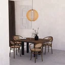 Ver imagem 3 de Luminária Teto Tipo Pendente Celestial Mdf:preta