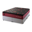 Ver imagem 5 de Conjunto Cama Box c/ Molas Ensacadas Toronto Vermelho King 193x203x66