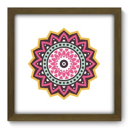 Quadro Decorativo - Mandala - 210qddm - 1