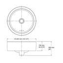 Ver imagem 5 de Cuba para Banheiro de Encaixe Kohler Vox Redonda 42x42cm Branca