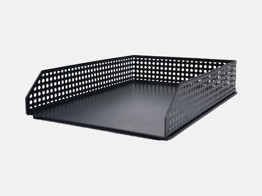 PORTA DOCUMENTOS EMPILHAVEL DE MESA - 1