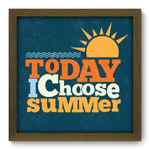 Quadro Decorativo - Summer - 027qdrm - 1