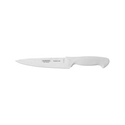 Faca Utility Tramontina Premium com Lâmina em Aço Inox e Cabo de Polipropileno Branco 6" - 1