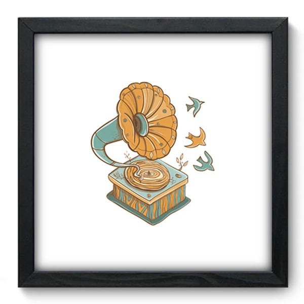 Quadro Decorativo - Gramofone - 055qdgp - 1