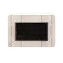 Ver imagem 5 de Painel Quarto P/ Tv até 65 Pol Adele 180x132cm Off White - Dj Móveis