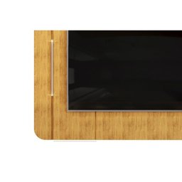 Painel Quarto P/ Tv até 65 Pol Adele 180x132cm Off White - Dj Móveis - 3