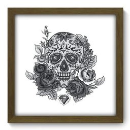 Quadro Decorativo - Caveira Mexicana - 067qddm - 1 Quadro Decorativo - Caveira Mexicana - 067qddm - 1