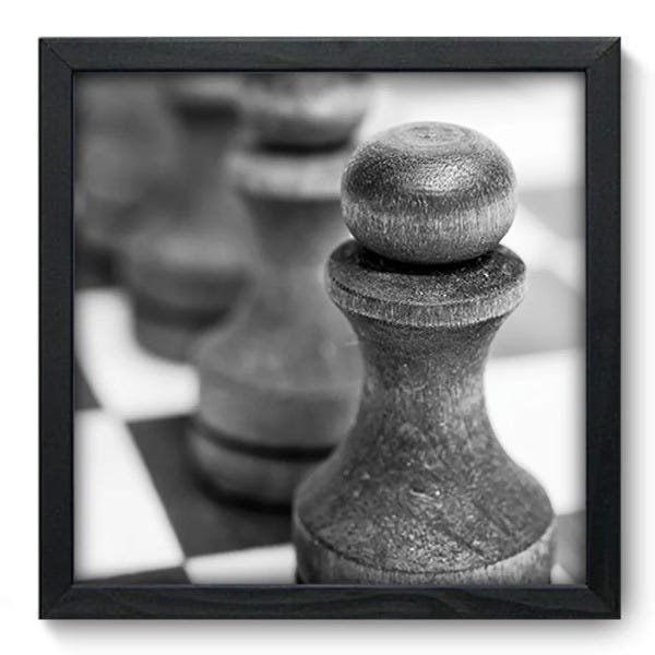 Quadro Decorativo - Xadrez - 148qddp - 1