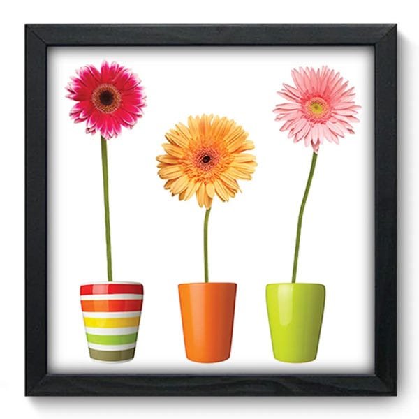 Quadro Decorativo - Vasos - 076qdfp - 1