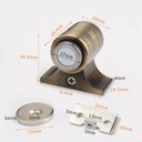 Ver imagem 2 de Fixador Prendedor Trava De Porta Magnético Super Imã de Neodímio - Bronze