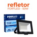 Ver imagem 2 de Refletor de Led 50w Luz Branca 110/220v 25.000h Fortled