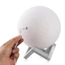 Ver mais imagens de Umidificador Luminária Lua Presente para Namorados