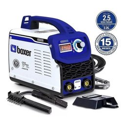 Máquina Solda Inverter Touch 150 Bv Branco/azul 110v/220v Profissional Boxer - 8