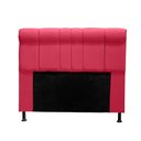 Ver imagem 1 de Cabeceira Madri 120 cm Suede Vermelho