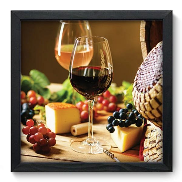 Quadro Decorativo - Vinho - 255qdcp - 1