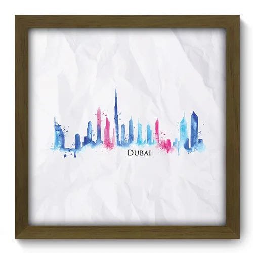 Quadro Decorativo - Dubai - 151qdmm - 1