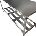 Ver imagem 5 de Mesa Aço Inox Profissional 190x60x90 cm Nortinox