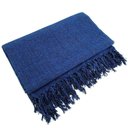 Ver imagem 1 de Manta para Sofá Tipo Manta Capa de Sofá 2,40 X 1,80 Cor:azul Mesclado