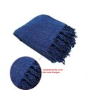 Ver imagem 2 de Manta para Sofá Tipo Manta Capa de Sofá 2,40 X 1,80 Cor:azul Mesclado