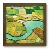 Quadro Decorativo - Campos de Arroz - 033qdpm - 1
