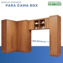 Ver imagem 5 de Guarda-Roupa Modulado 4 Peças 7 Portas 3 Gavetas Texas Marrom/Cinamomo