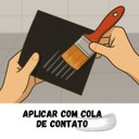 Ver imagem 3 de 24 Peças Piso Pastilhado Anlik Solucoes Placa 50x50cm Preto