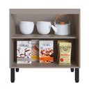 Ver imagem 5 de Cozinha Compacta Ébano 9 Portas 3 Gavetas Montana/fumê - Quiditá Móveis