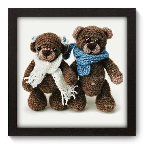 Quadro Decorativo - Teddy Bear - 097qdbp - 1