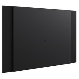 Painel Para TV Até 60 Polegadas Vesta Preto Texturizado - Artesano - 4 Painel Para TV Até 60 Polegadas Vesta Preto Texturizado - Artesano - 4